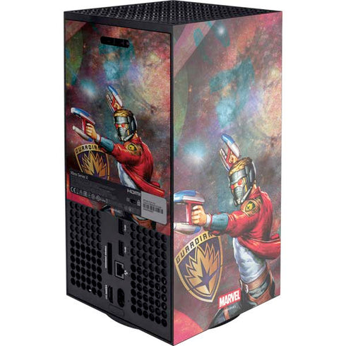 Marvel Star-Lord Cosmic Commander XBox Series X Digital Edition Console Skin