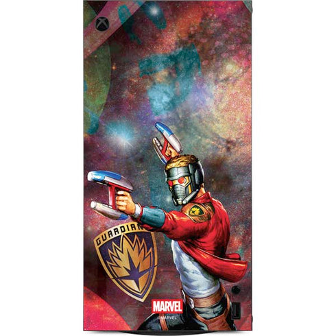 Marvel Star-Lord Cosmic Commander XBox Series X Digital Edition Console Skin