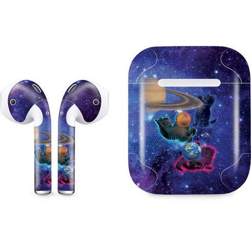 Cosmic Kittens by Vincent Hie Apple AirPods Skin