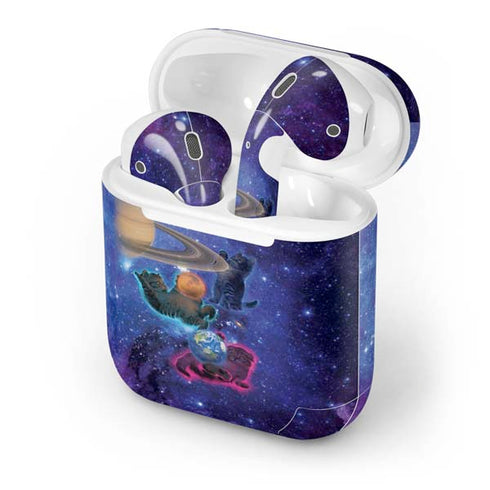 Cosmic Kittens by Vincent Hie Apple AirPods Skin
