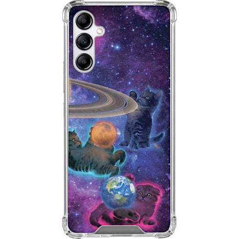 Cosmic Kittens by Vincent Hie Gabb Phone 4 Clear Case
