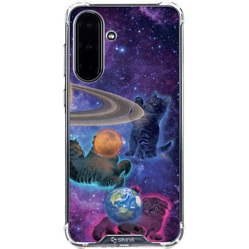Cosmic Kittens by Vincent Hie Galaxy A36 5G Clear Case