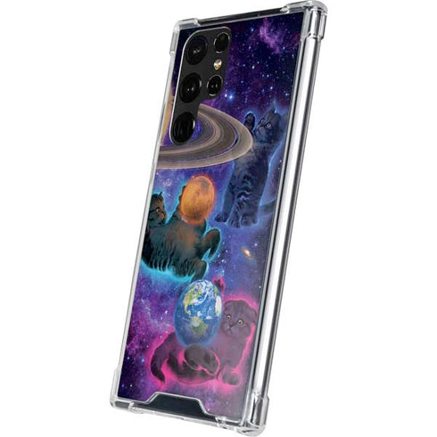 Cosmic Kittens by Vincent Hie Galaxy S23 Ultra Clear Case