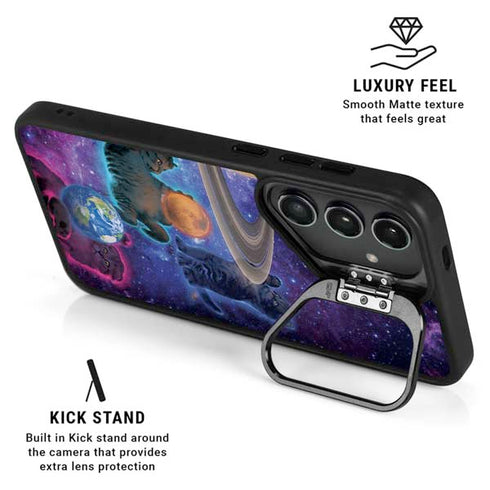 Cosmic Kittens by Vincent Hie Galaxy S24 FE Kickstand Case