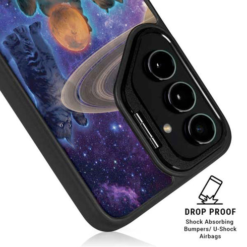 Cosmic Kittens by Vincent Hie Galaxy S25 Plus Kickstand Case