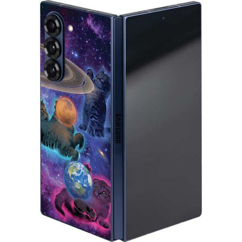 Cosmic Kittens by Vincent Hie Galaxy Z Fold6 Skin