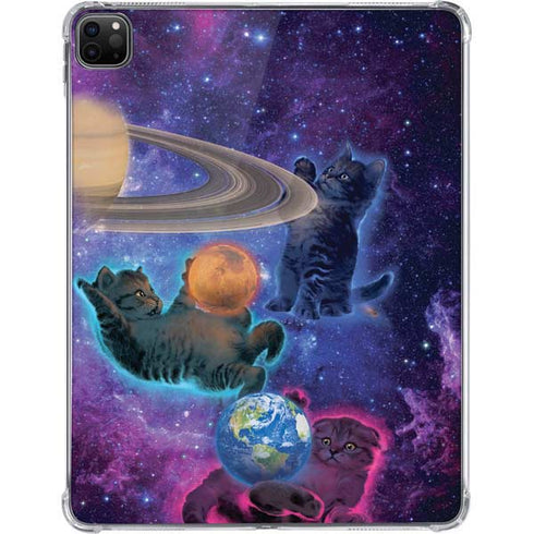 Cosmic Kittens by Vincent Hie iPad Pro 11in (2024) Clear Case