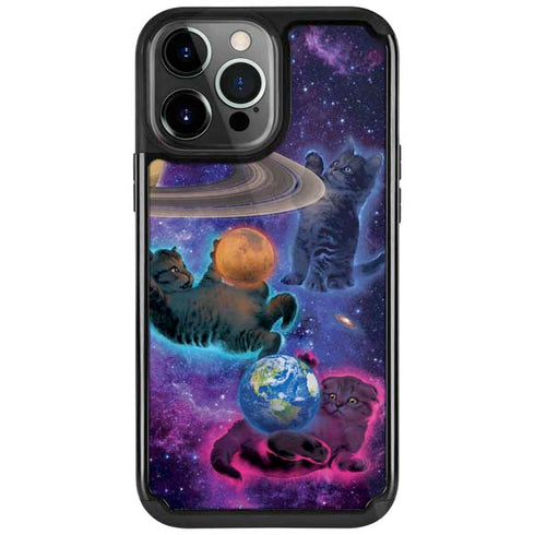 Cosmic Kittens by Vincent Hie iPhone Cases