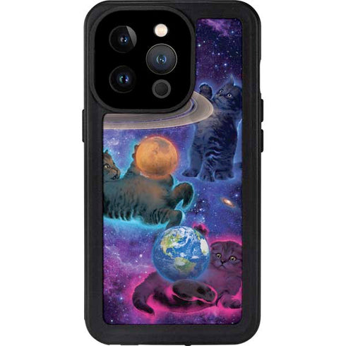 Cosmic Kittens by Vincent Hie iPhone 15 Pro Waterproof Case