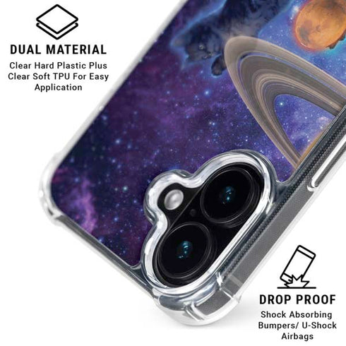 Cosmic Kittens by Vincent Hie iPhone 16 MagSafe Case