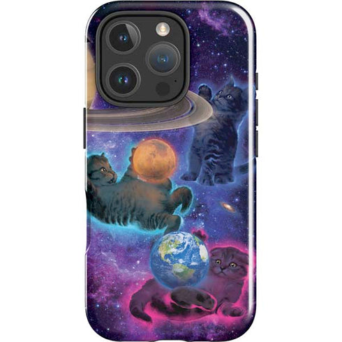 Cosmic Kittens by Vincent Hie iPhone 16 Pro Impact Case