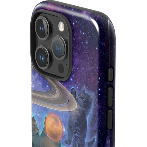 Cosmic Kittens by Vincent Hie iPhone 16 Pro Max Impact Case