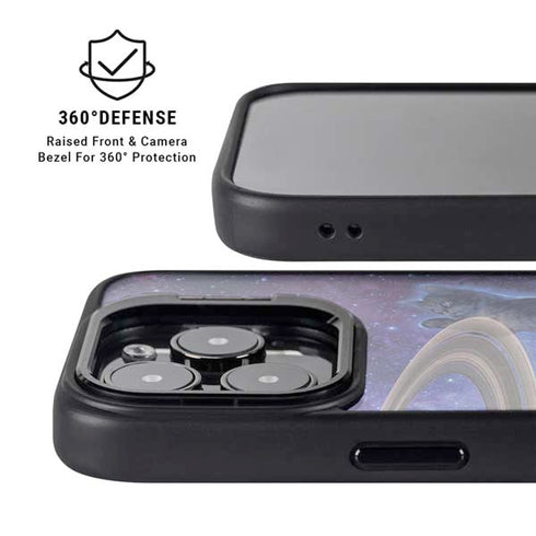 Cosmic Kittens by Vincent Hie iPhone 16 Pro Max Kickstand Case