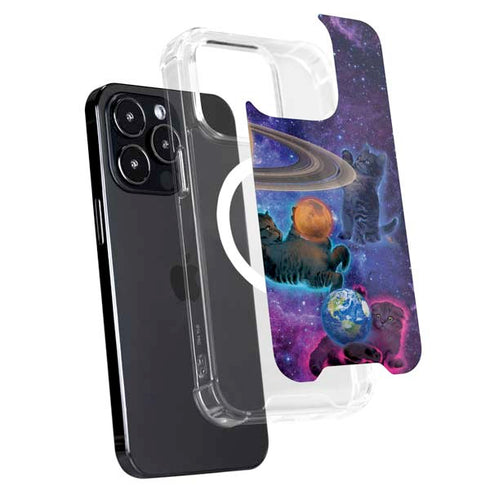 Cosmic Kittens by Vincent Hie iPhone 16 Pro Max MagSafe Case