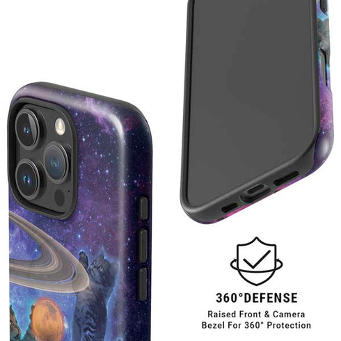 Cosmic Kittens by Vincent Hie iPhone 16 Pro Max Magsafe Impact Case