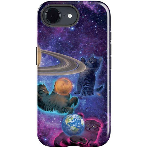 Cosmic Kittens by Vincent Hie iPhone 16e Impact Case