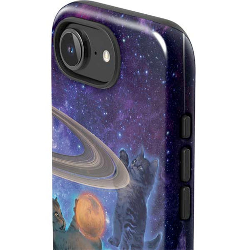 Cosmic Kittens by Vincent Hie iPhone 16e Impact Case