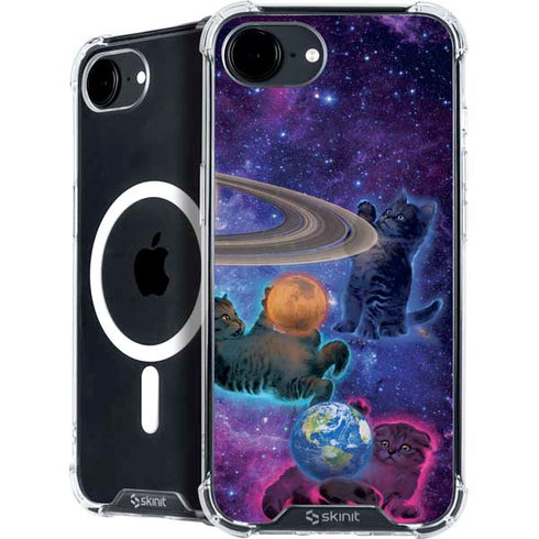 Cosmic Kittens by Vincent Hie iPhone 16e MagSafe Case