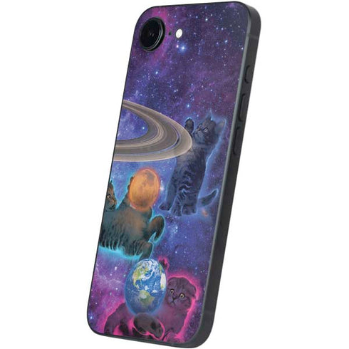 Cosmic Kittens by Vincent Hie iPhone 16e Skin