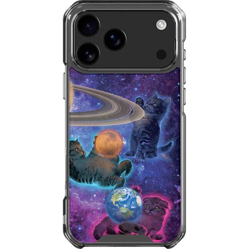 Cosmic Kittens by Vincent Hie iPhone 18 Pro Max Clear Case