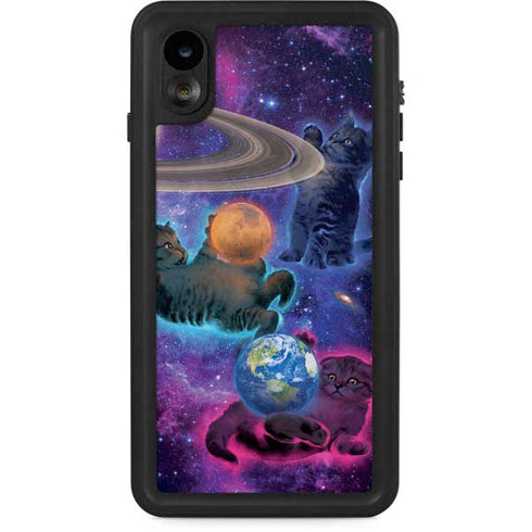 Cosmic Kittens by Vincent Hie iPhone Cases