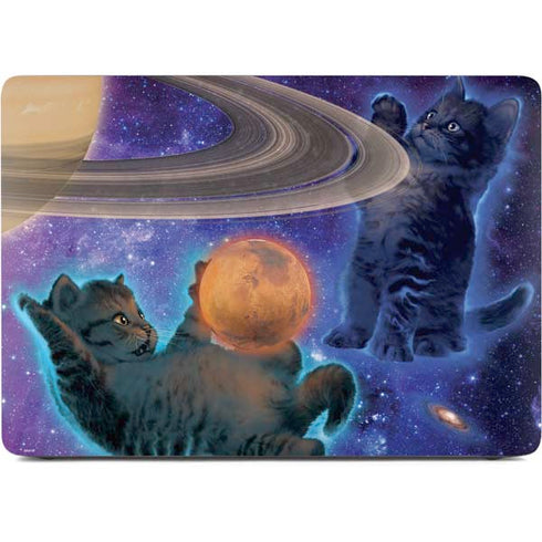 Cosmic Kittens by Vincent Hie Apple MacBook Air Skin