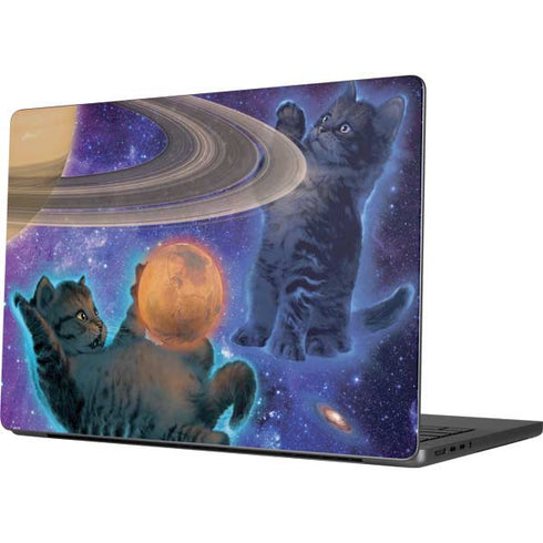 Cosmic Kittens by Vincent Hie Apple MacBook Pro 14-inch Skin