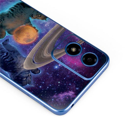 Cosmic Kittens by Vincent Hie Moto G Play 4G (2024) Skin