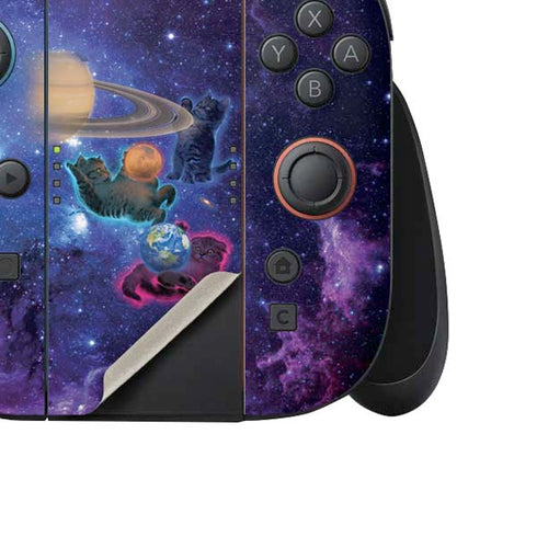 Cosmic Kittens by Vincent Hie Nintendo Switch 2 (2025) Joy-Con Controller Skin