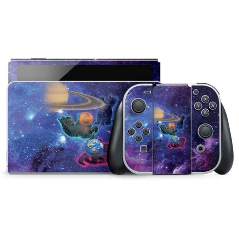 Cosmic Kittens by Vincent Hie Nintendo Skins