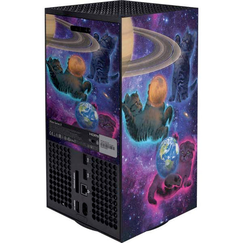 Vincent Hie Cosmic Kittens Xbox Series X Bundle Skin