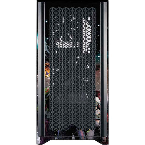 Marvel Guardians of the Galaxy Cosmic Unity Corsair 4000D Tempered Glass Mid-Tower ATX Case Skin