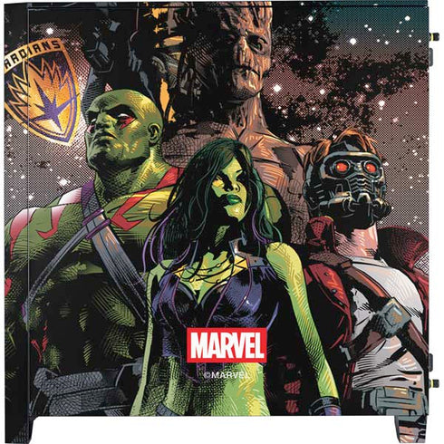 Marvel Guardians of the Galaxy Cosmic Unity Corsair 4000D Tempered Glass Mid-Tower ATX Case Skin