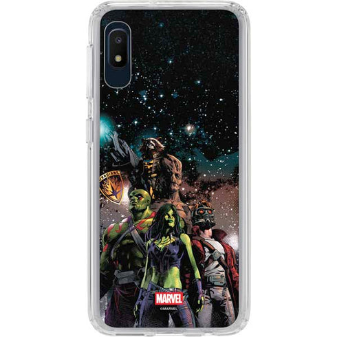Marvel Guardians of the Galaxy Cosmic Unity Galaxy A10e Clear Case