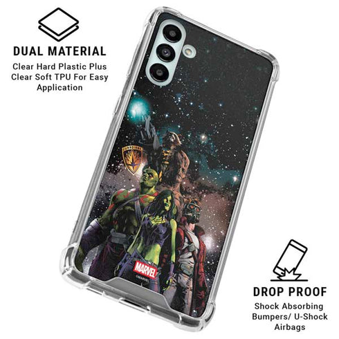 Marvel Guardians of the Galaxy Cosmic Unity Galaxy A13 5G Clear Case