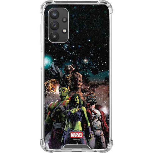 Marvel Guardians of the Galaxy Cosmic Unity Galaxy A32 5G Clear Case