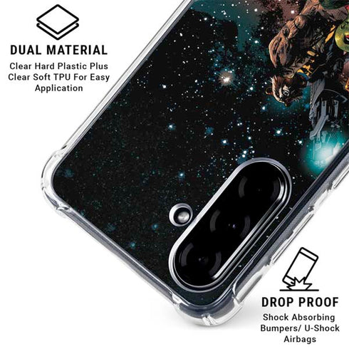 Marvel Guardians of the Galaxy Cosmic Unity Galaxy A36 5G Clear Case