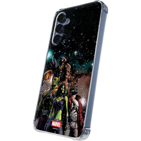 Marvel Guardians of the Galaxy Cosmic Unity Galaxy A55 5G Clear Case