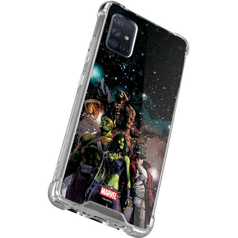 Marvel Guardians of the Galaxy Cosmic Unity Galaxy A71 5G Clear Case