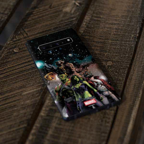 Marvel Guardians of the Galaxy Cosmic Unity Galaxy S10 Plus Skin