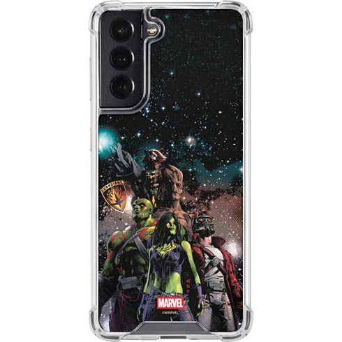 Marvel Guardians of the Galaxy Cosmic Unity Galaxy S22 Clear Case
