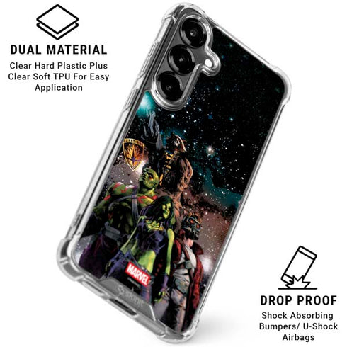 Marvel Guardians of the Galaxy Cosmic Unity Galaxy S26 Plus Clear Case