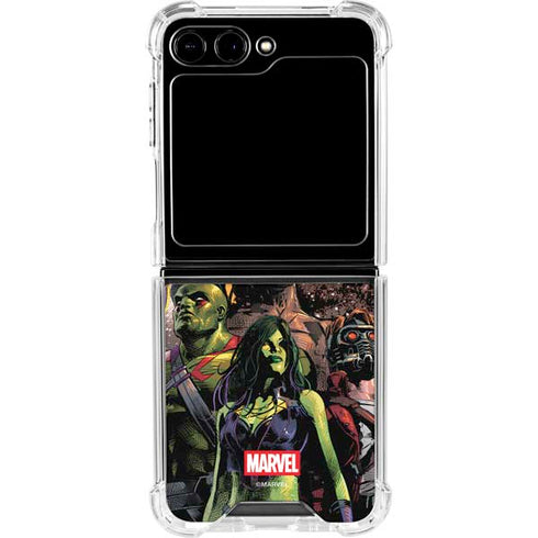 Marvel Guardians of the Galaxy Cosmic Unity Galaxy Z Flip5 5G Clear Case