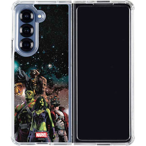 Marvel Guardians of the Galaxy Cosmic Unity Galaxy Z Fold7 Clear Case