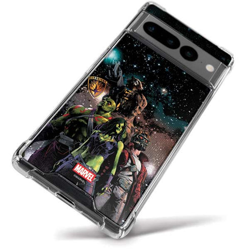 Marvel Guardians of the Galaxy Cosmic Unity Google Pixel 7 Pro Clear Case