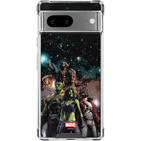 Marvel Guardians of the Galaxy Cosmic Unity Google Pixel 8a Clear Case