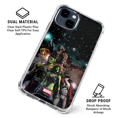 Marvel Guardians of the Galaxy Cosmic Unity iPhone 14 Plus Clear Case