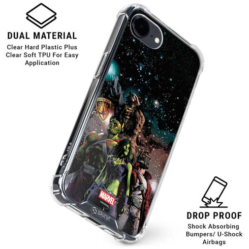 Marvel Guardians of the Galaxy Cosmic Unity iPhone 16e Clear Case