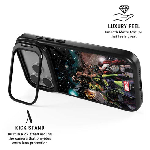 Marvel Guardians of the Galaxy Cosmic Unity iPhone 17 Pro Max Kickstand Case