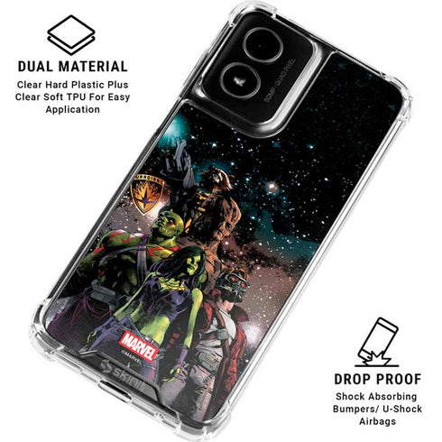 Marvel Guardians of the Galaxy Cosmic Unity Moto G Power 5G (2024) Clear Case